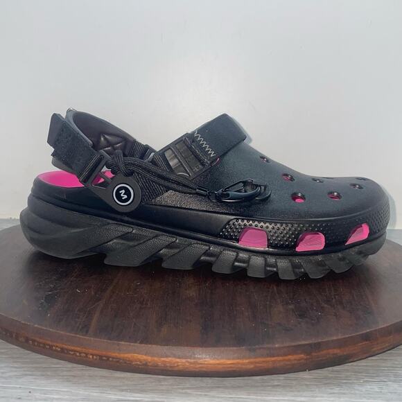 Crocs X Post Malone Duet Max 2 Men’ 7 Women’s 9 Posty Co Black Pink Clog 207268 main image 5